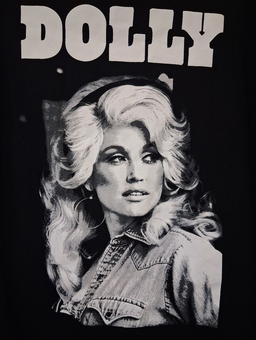 Dolly Parton Portrait T-Shirt - Picture 2 of 4